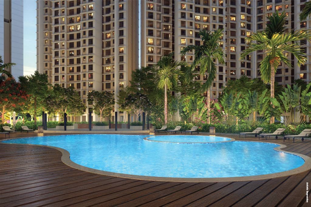 Raunak Maximum City Thane West - Landscaped Garden