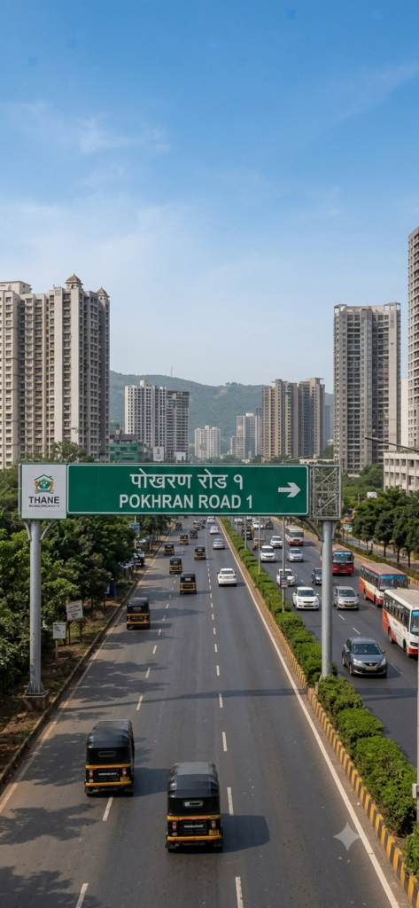 Pokhran Road No. 1,thane