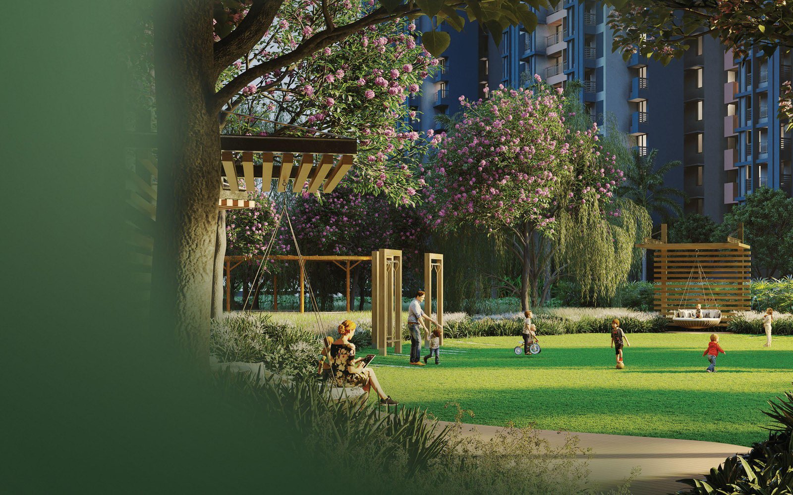Children play area