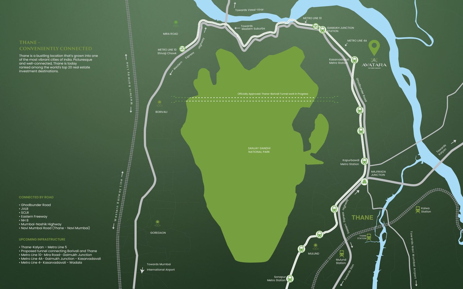 Avatara The Forest Kingdom Location Map